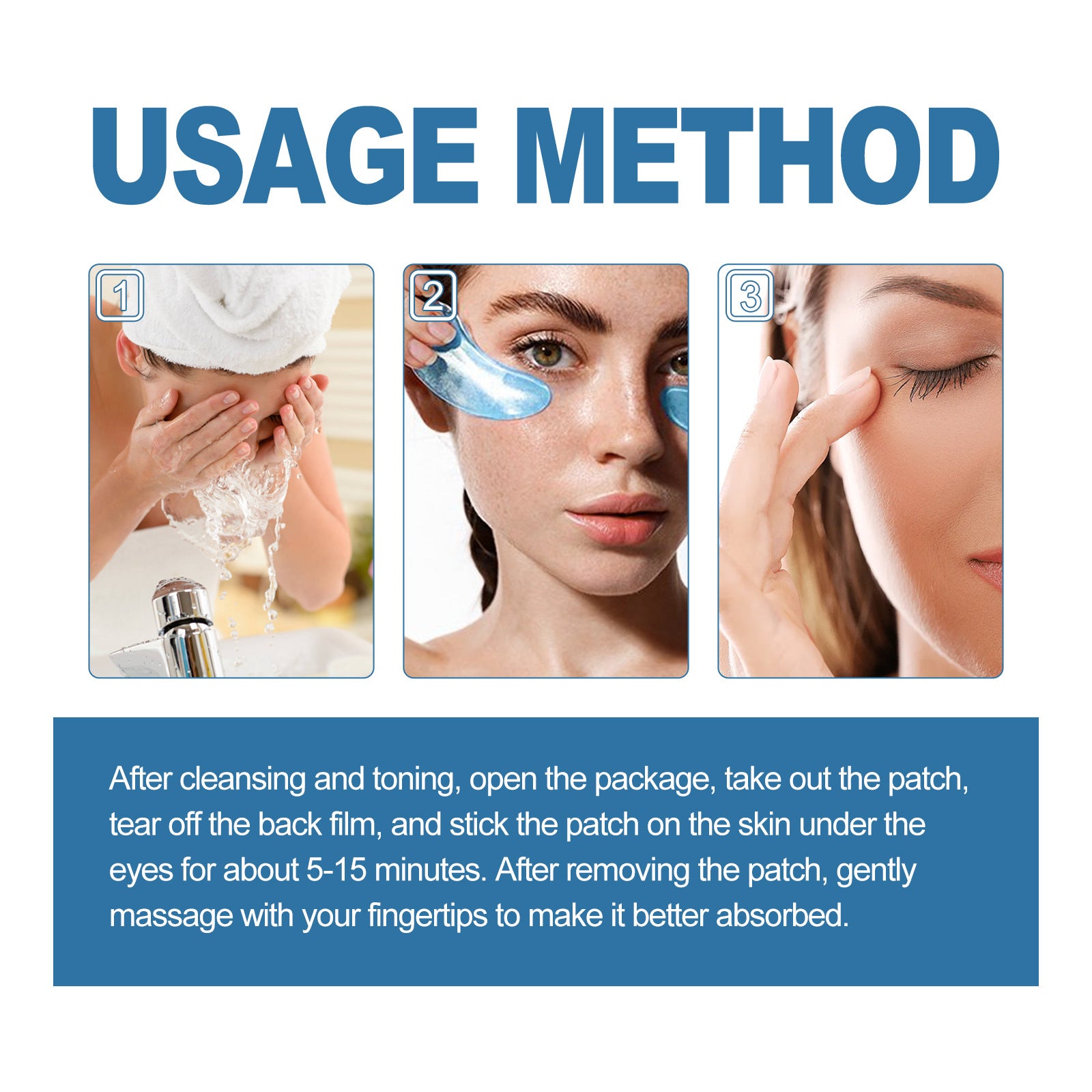 Marine Collagen Eye Gel Patches – Elastic & Deep Moisturizing