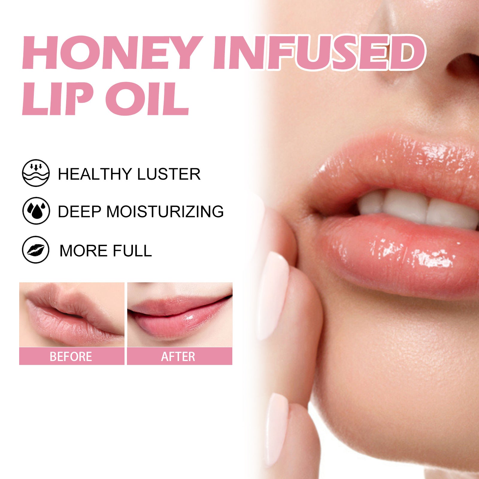 Honey Lip Oil - Plump & Shine