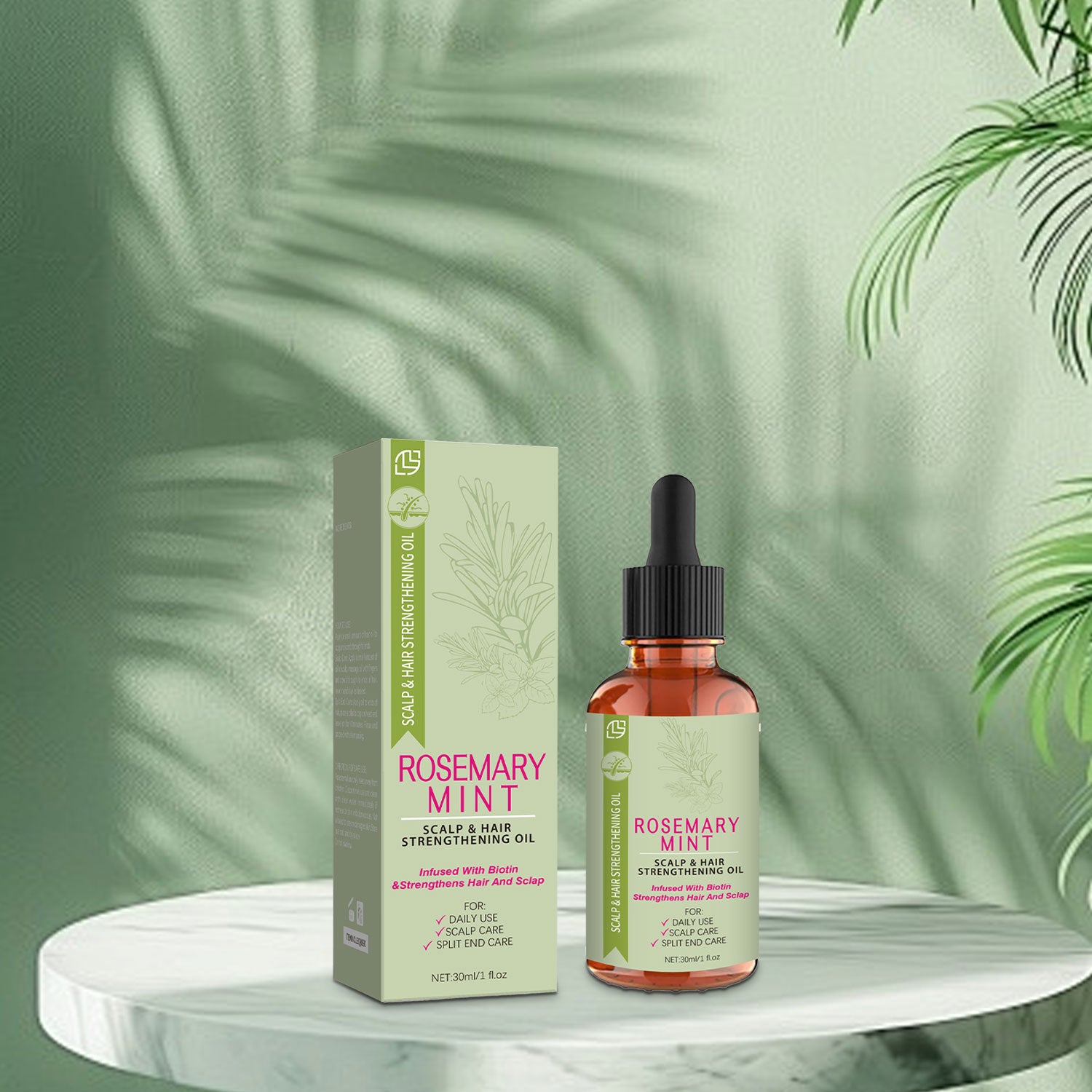 Rosemary Mint Hair Oil