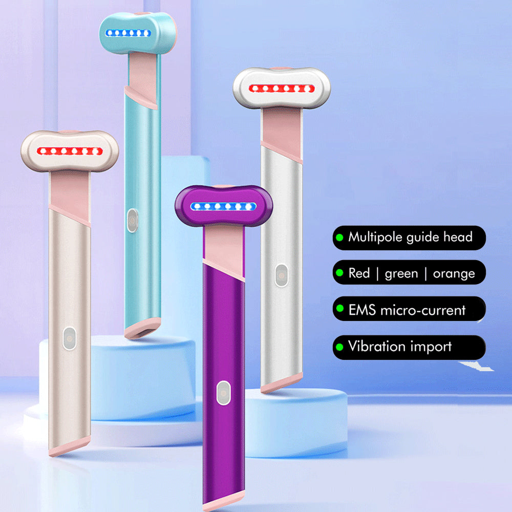 LED Eye Therapy Massager – Red & Blue Light with Microcurrent