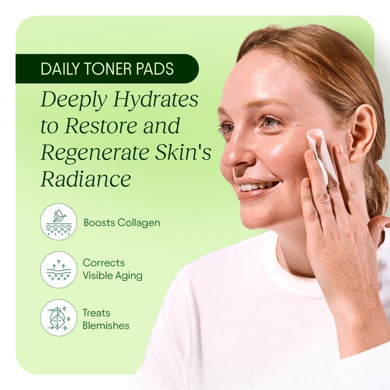 Hydrating Daily Toner Pads – Gentle Cleansing & Skin Renewal